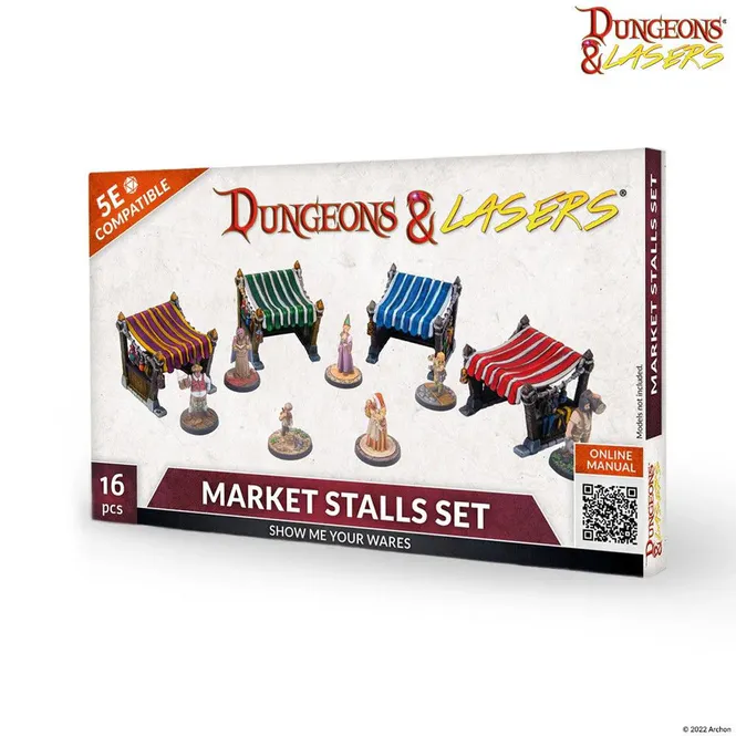 Hovedbilde Market Stalls Set (Archon)
