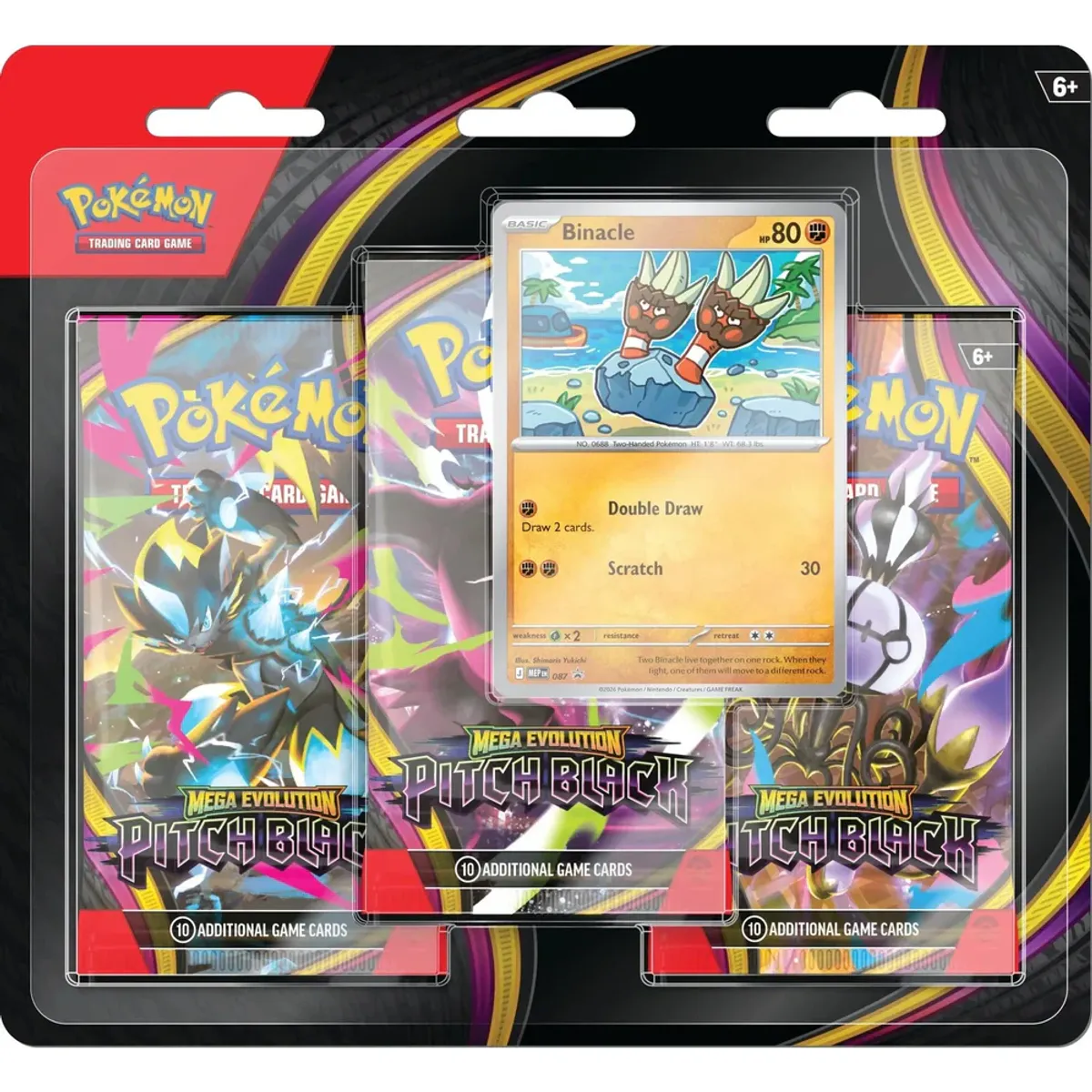 Pokemon: Pitch Black 3pk Blister MAX 1