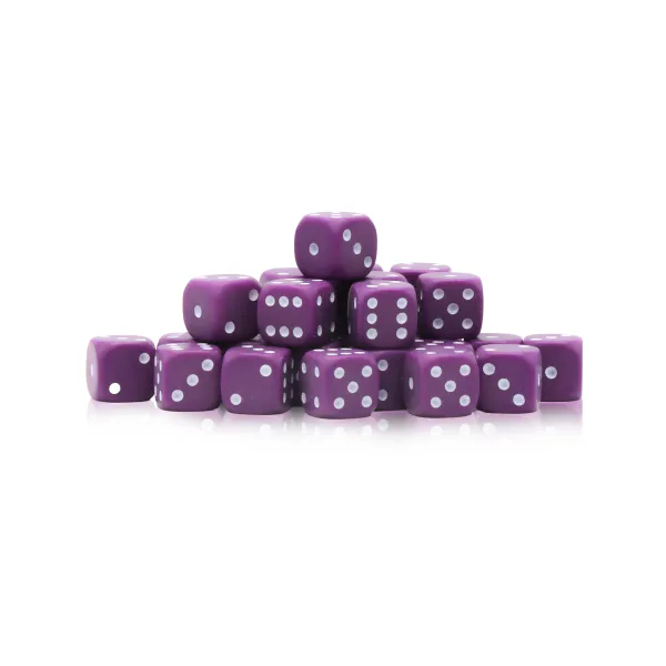 Hovedbilde 30 Purple 10mm D6 (Warlord)