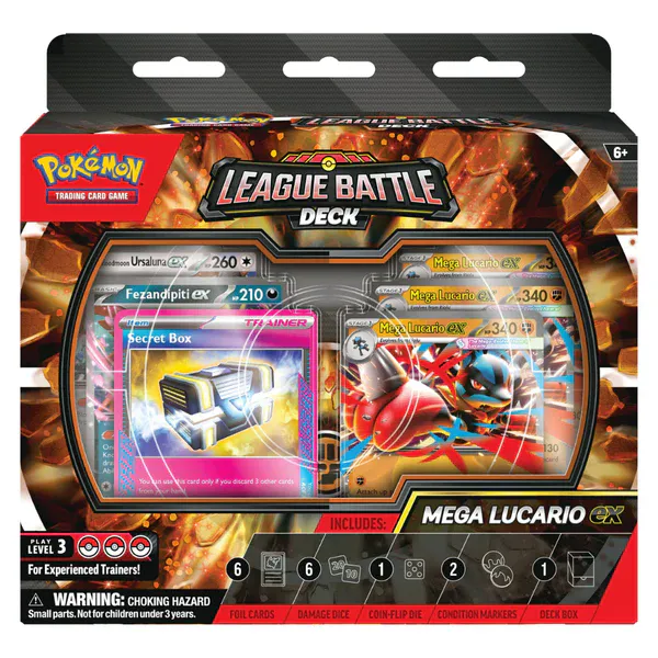 Hovedbilde Pokemon Chaos Rising League Battle Deck Mega ...
