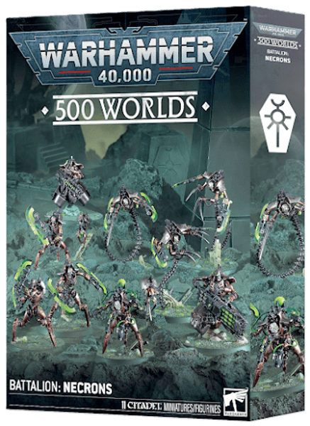 Hovedbilde 500 Worlds Battalion: Necrons