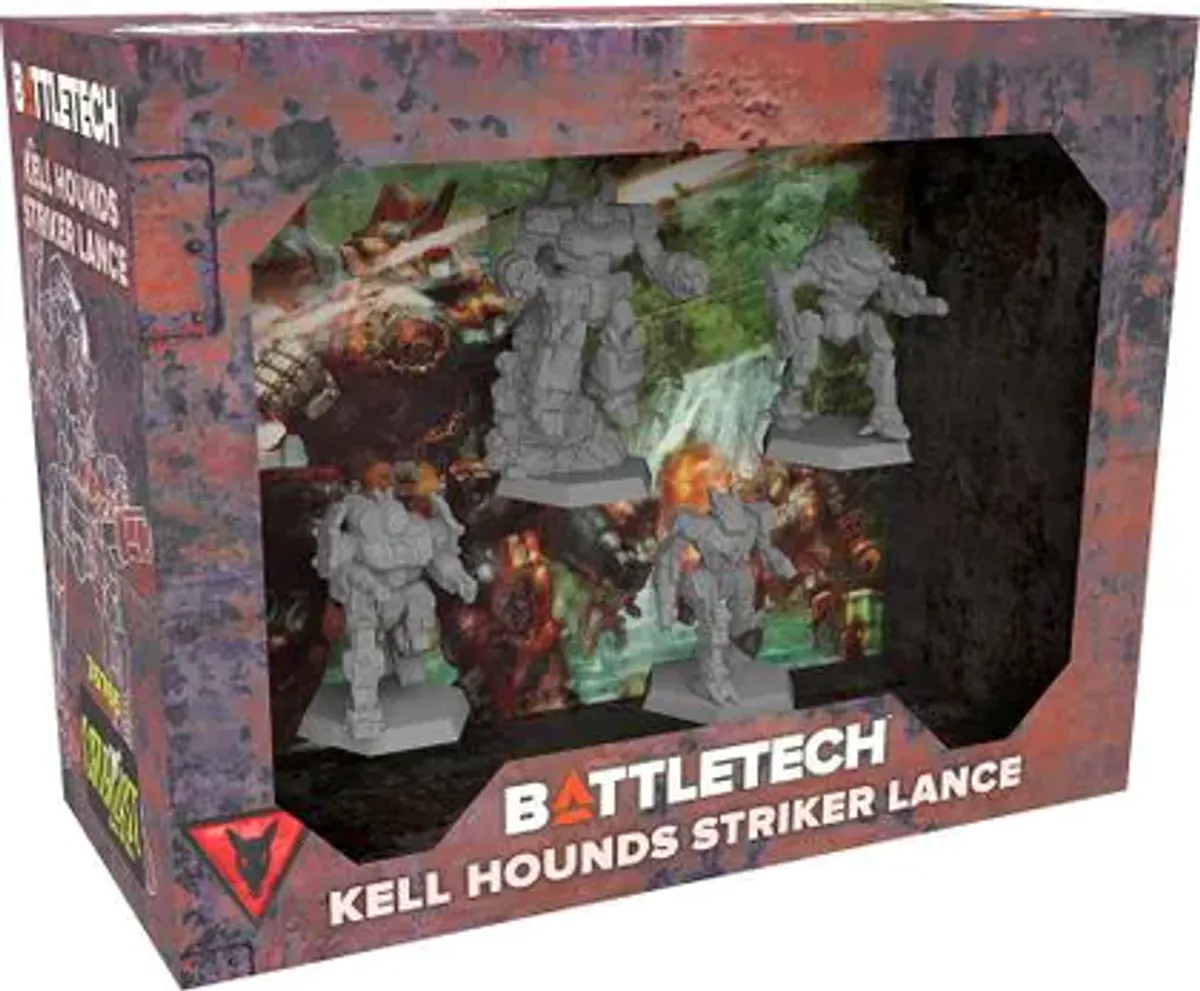 Battletech: Mercenaries Kell Hounds Striker Lance