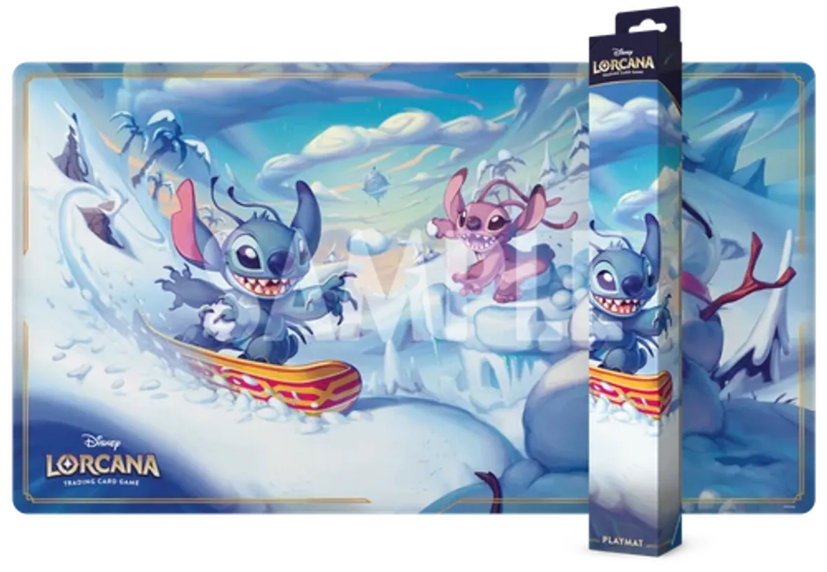 Lorcana Playmat Hyperia City Stitch
