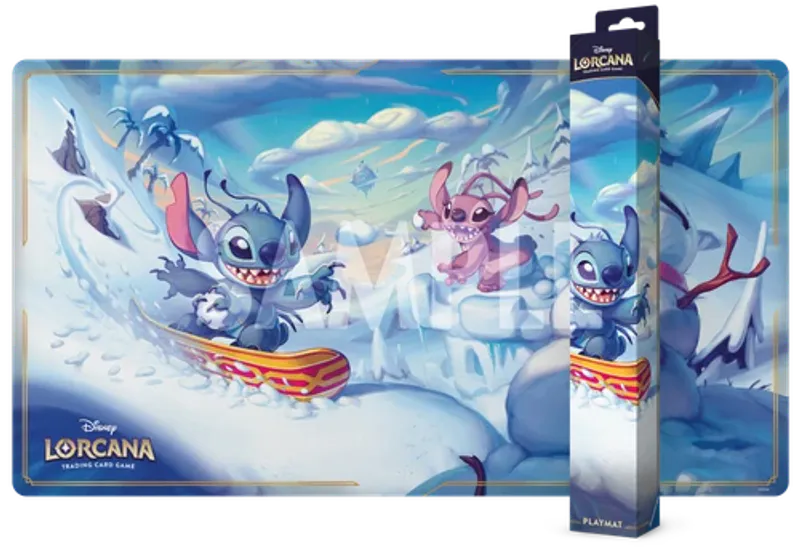 Lorcana Playmat Hyperia City Stitch