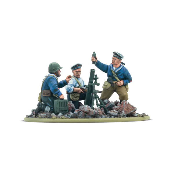 Hovedbilde Soviet Naval Brigade Medium Mortar Team (Warlord)