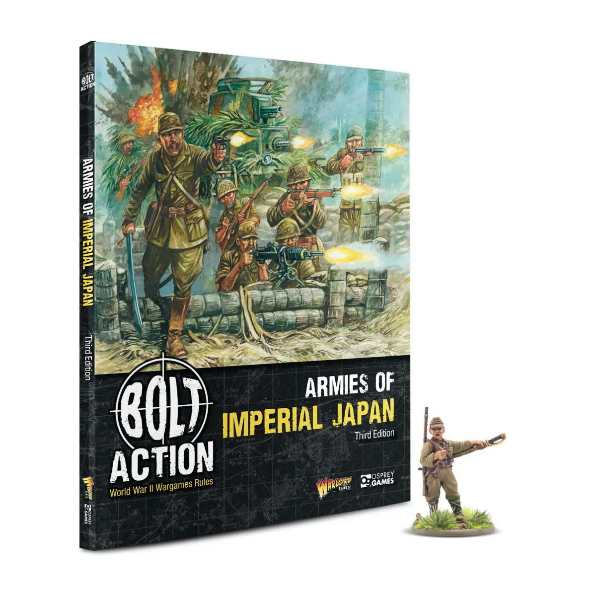 Bolt Action Armies of Imperial Japan v3 w/Figure (Warlord)