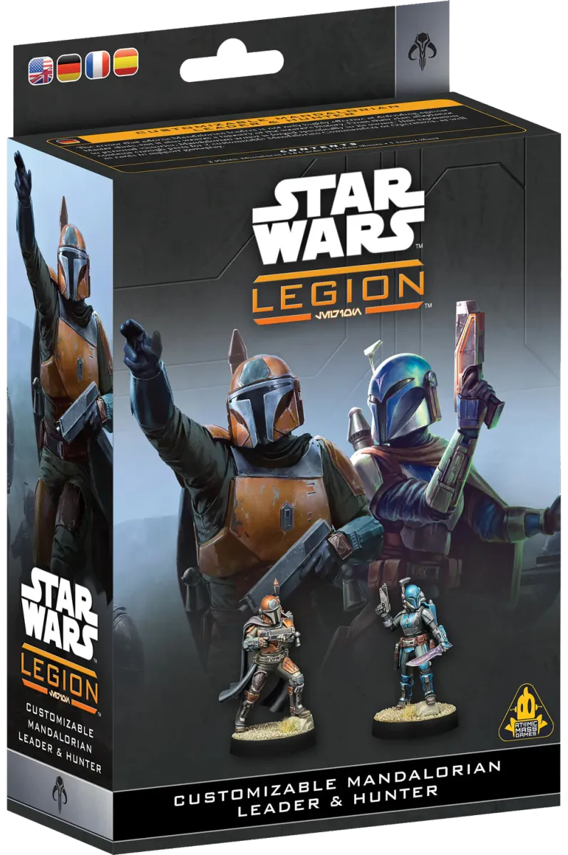 Legion: Customizable Mandalorian Leader & Hunter