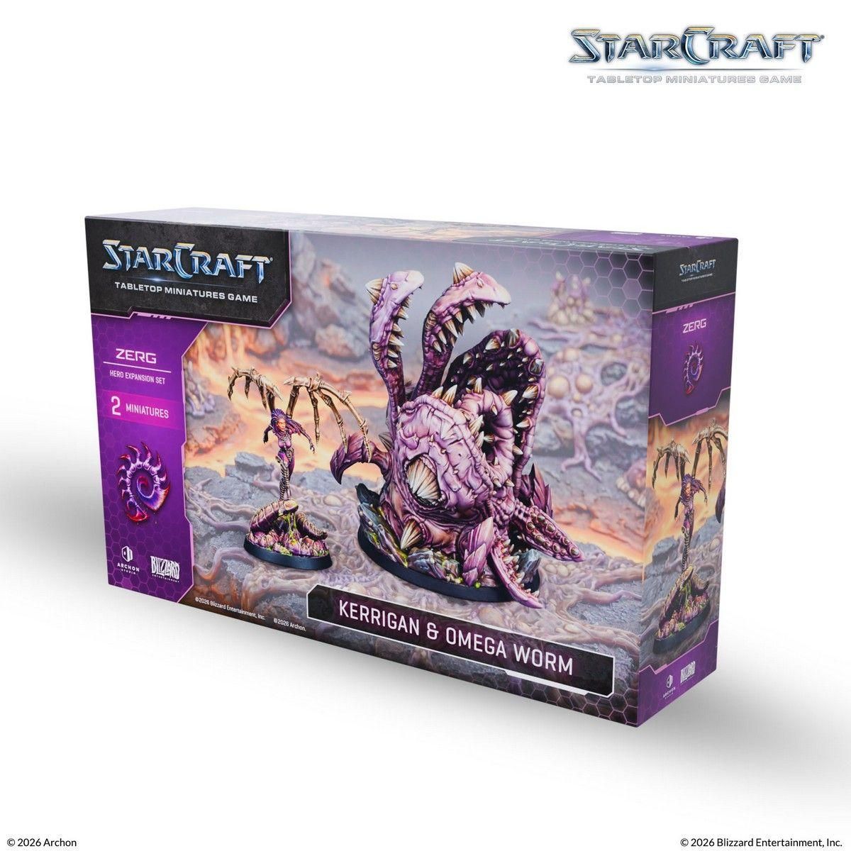 StarCraft Zerg Kerrigan & Omega Worm