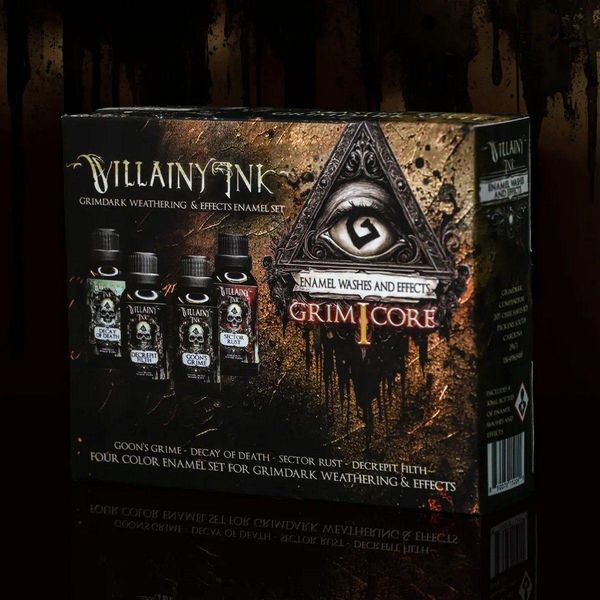 Hovedbilde Villany Ink - Grim Core I Set (4 x 30ml)