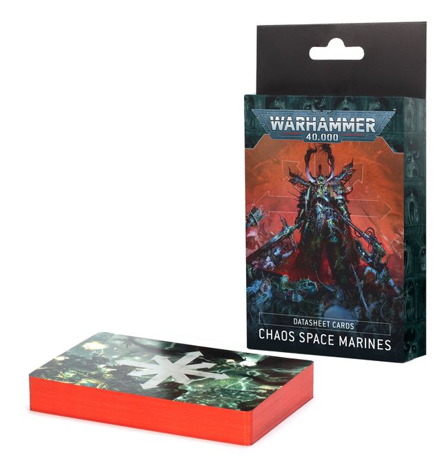 Hovedbilde Datasheet Cards: Chaos Space Marine
