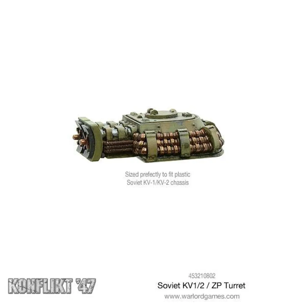 Konflikt '47 KV-1/2 ZP Turret (Warlord)