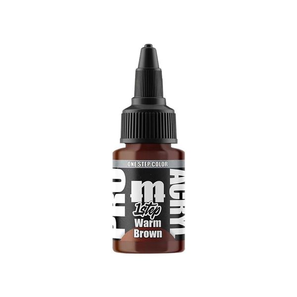 Hovedbilde Pro Acryl 1Step Warm Brown 22ml (Monument ...