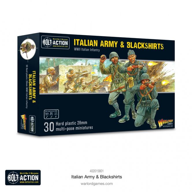 Hovedbilde Italian Army & Blackshirts Infantry (Warlord)