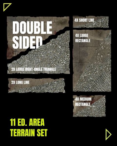 Hovedbilde 11th ed. Area Terrain Doublesided CHMT ...