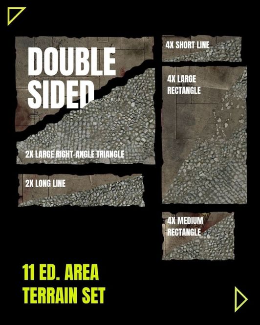 Hovedbilde 11th ed. Area Terrain Doublesided CHMT ...