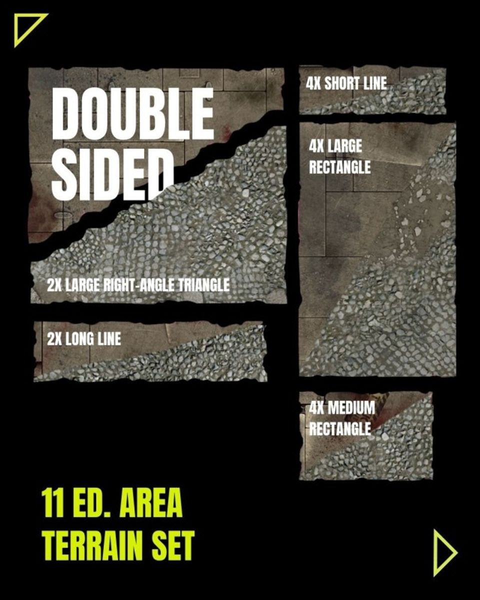 11th ed. Area Terrain Doublesided CHMT (Gamemat.eu)