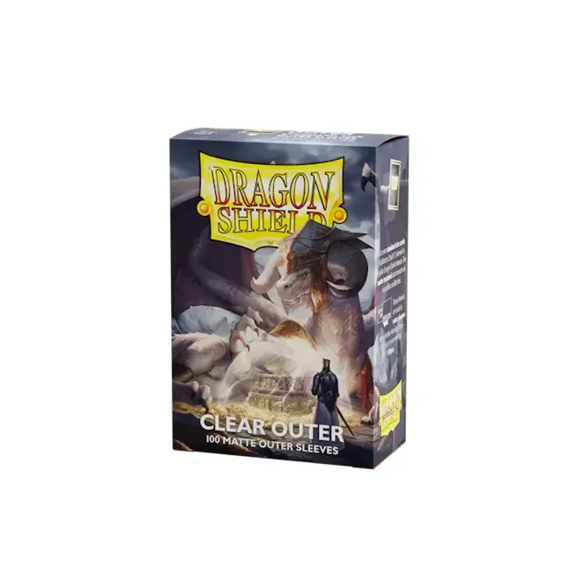 Dragon Shield: Outer Sleeves Matte Clear