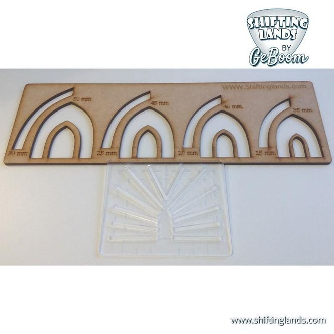 Hovedbilde Gothic Arch Template Set (Shiftinglands)