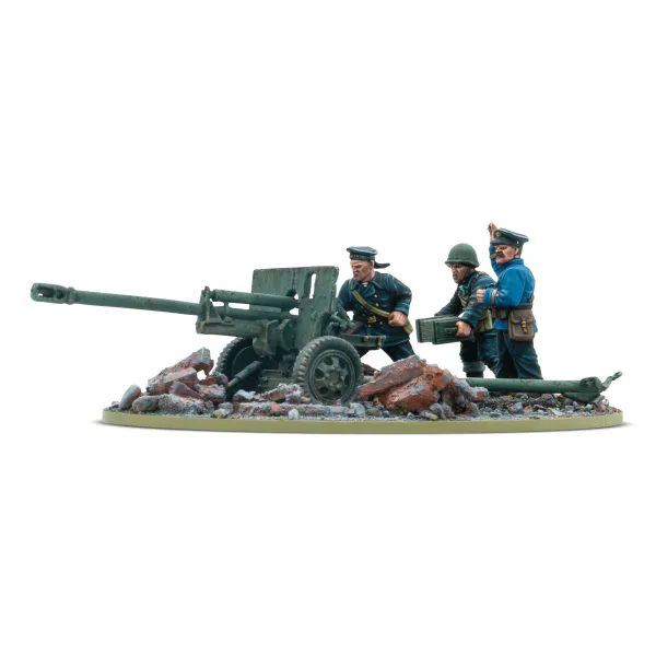 Hovedbilde Soviet Naval Brigade ZiS-3 Divisional Gun ...