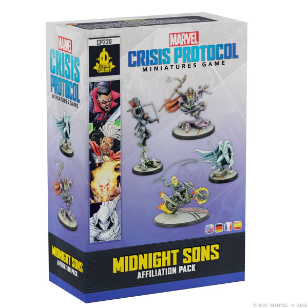 Hovedbilde Marvel Crisis Protocol: Midnight Sons Affiliation ...