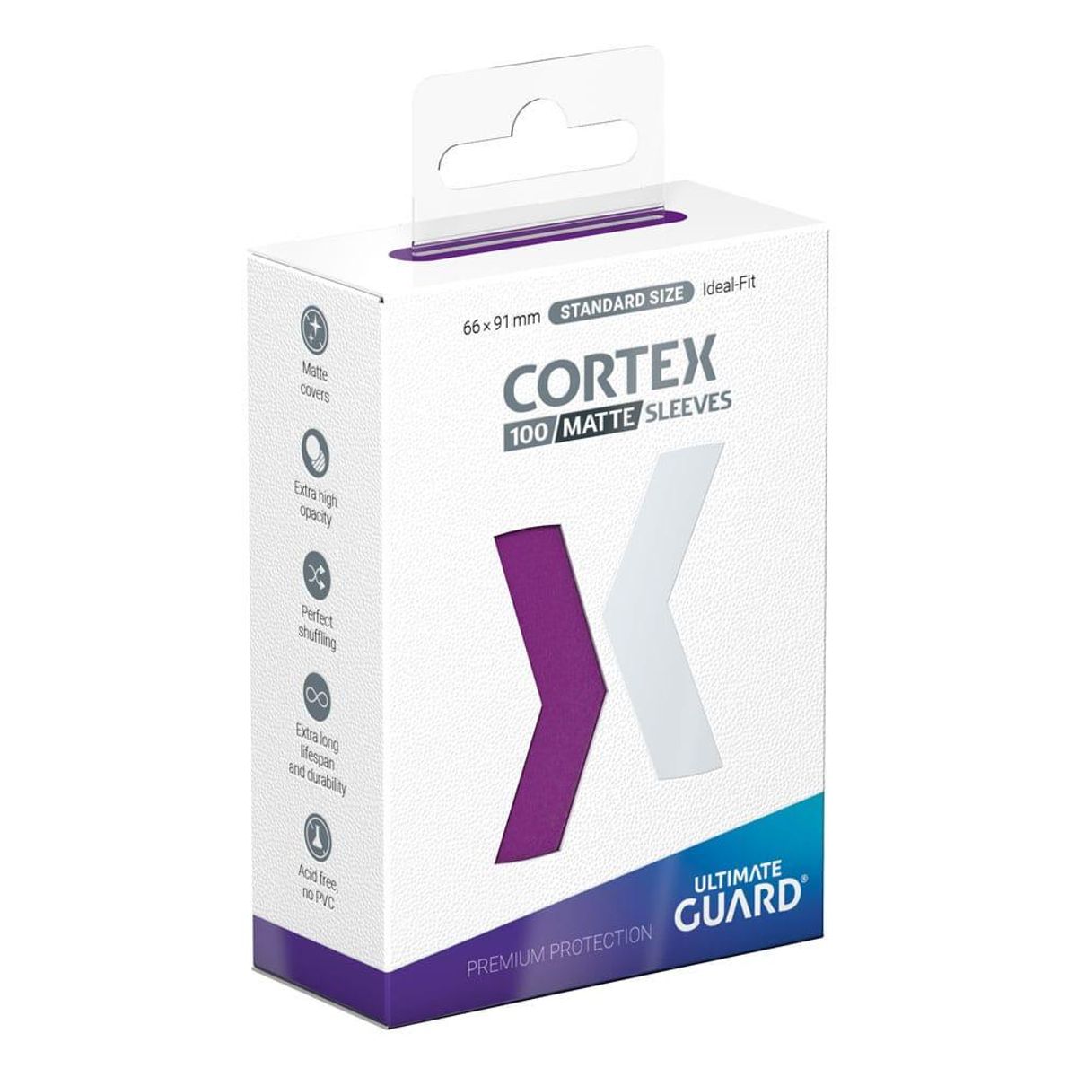 Ultimate Guard Cortex Matte Purple Sleeves (100)