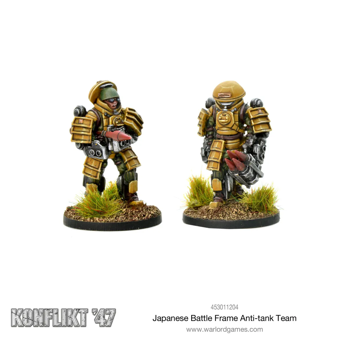 Konflikt '47 Battle-Frame Anti-Tank Team (Warlord)