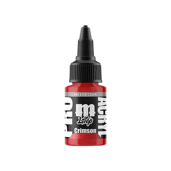 Hovedbilde Pro Acryl 1Step Crimson 22ml (Monument Hobbies)