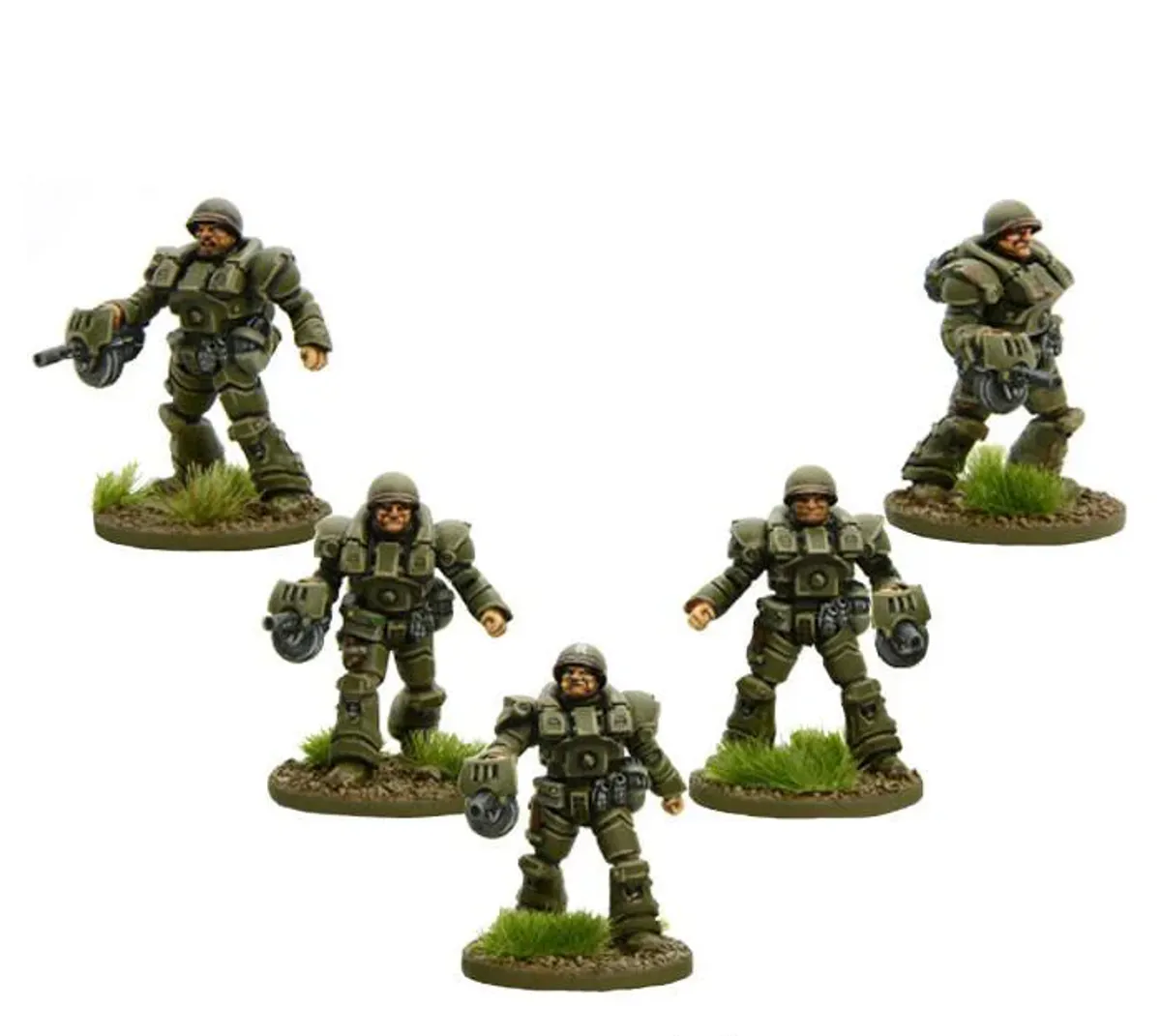 Konflikt '47 Heavy Infantry (Warlord)