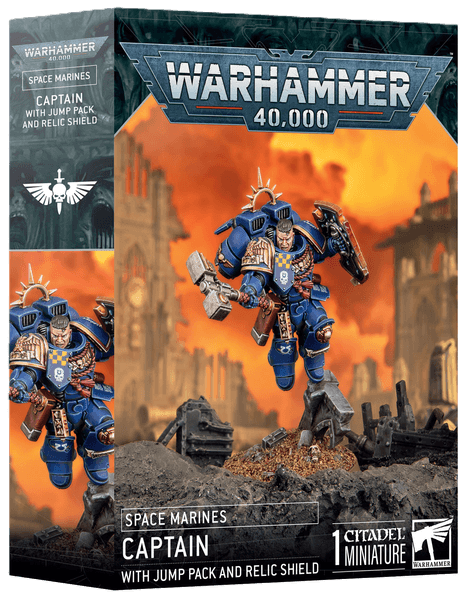 Hovedbilde Space Marine: Captain With Jump Pack & Relic ...