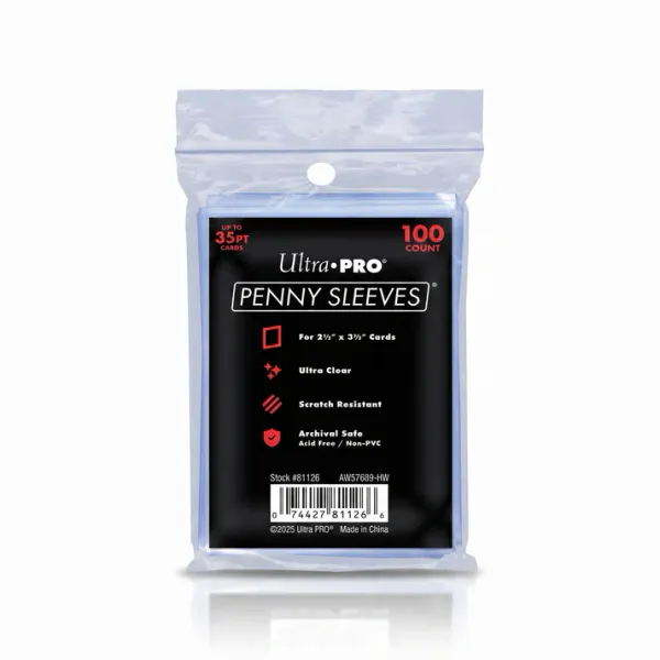 Hovedbilde Ultra Pro: Penny Sleeves Ultra Clear x 100 NEW ...