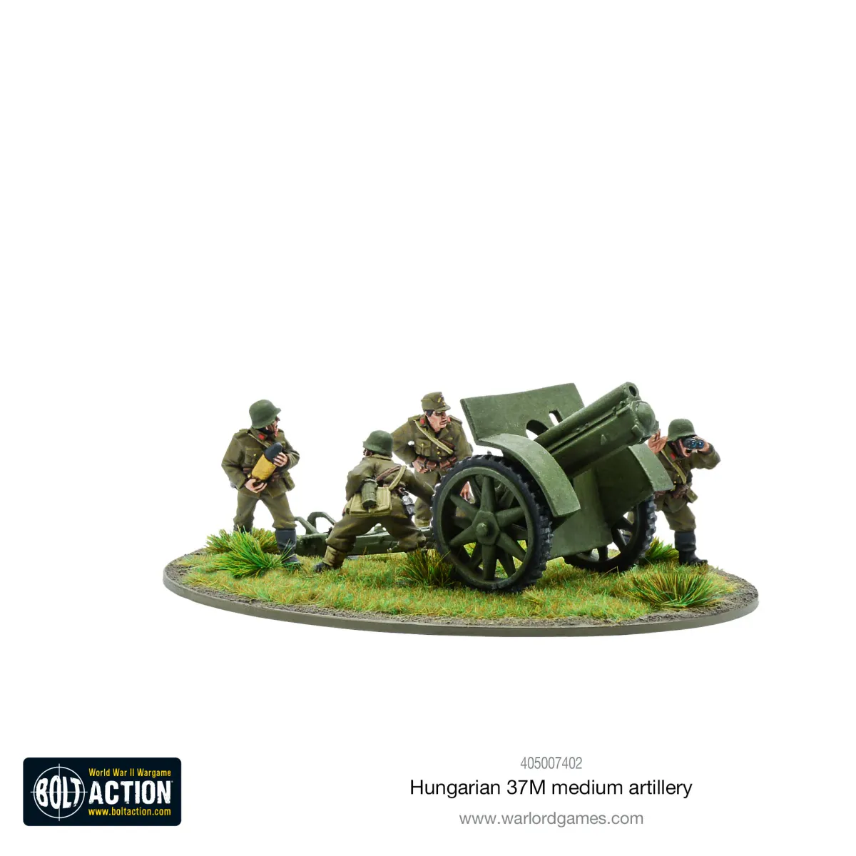 Hungarian Army 37M Medium Artillery (Warlord)