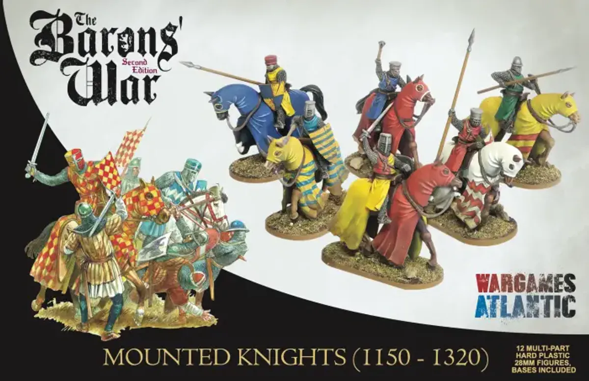 Baron's War: Mounted Knights (1150-1320) (Wargames Atlantic)